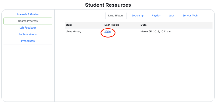 Student Resource Portal